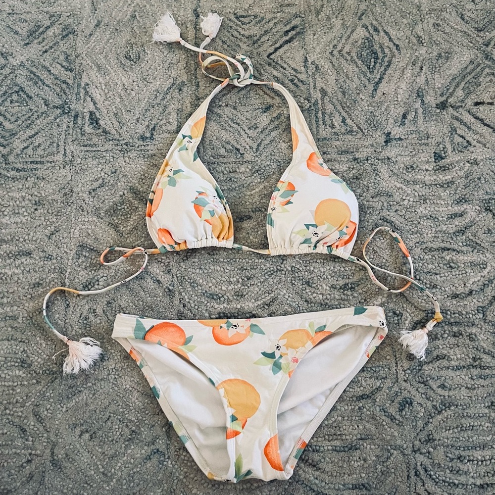 Kate Spade orange bikini